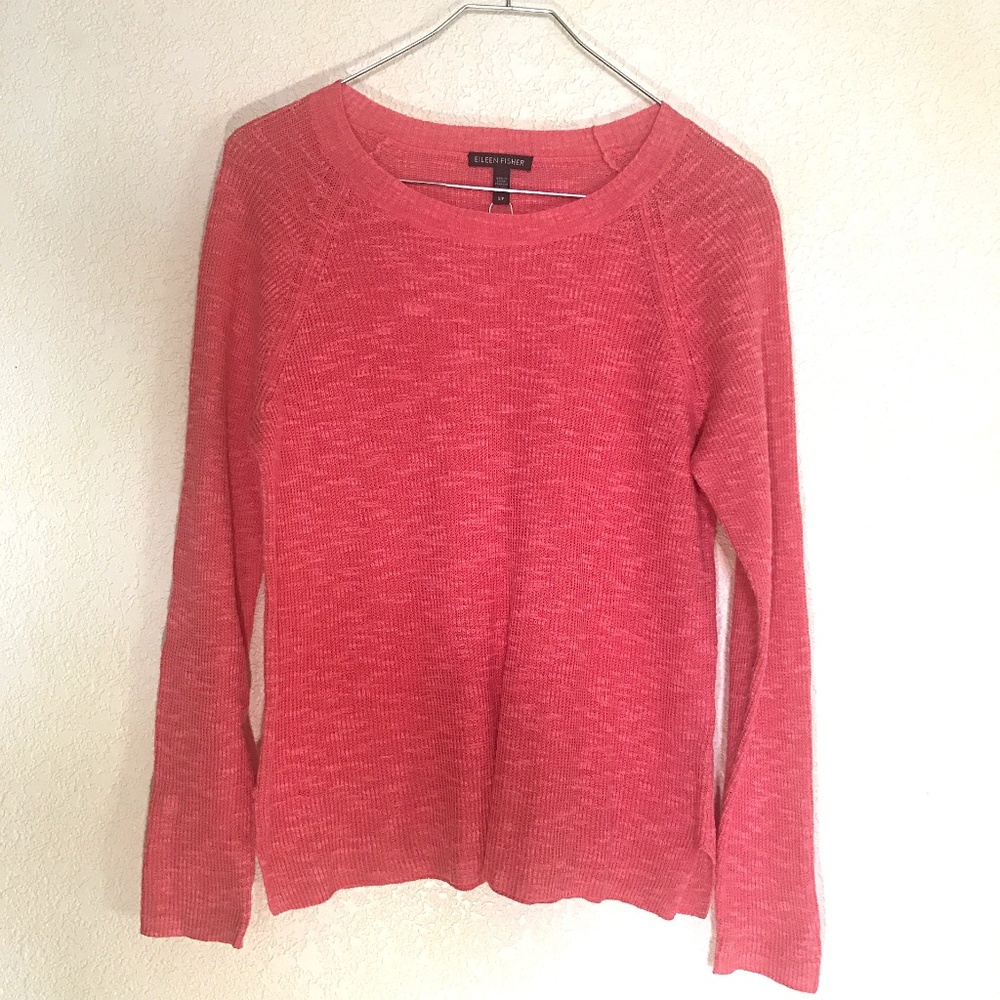 NEW Eileen Fisher Organic Cotton/Linen Top Size S